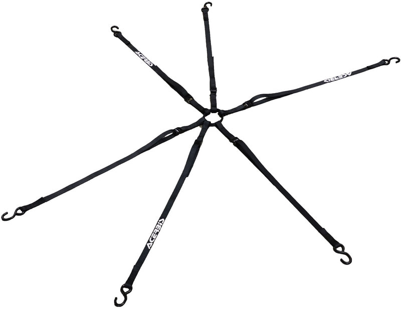 TIE DOWN RAGNO, BLACK
