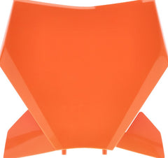 FRONT NUMBER PLATE, ORANGE 2