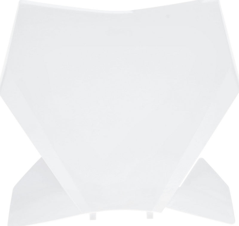FRONT NUMBER PLATE, WHITE