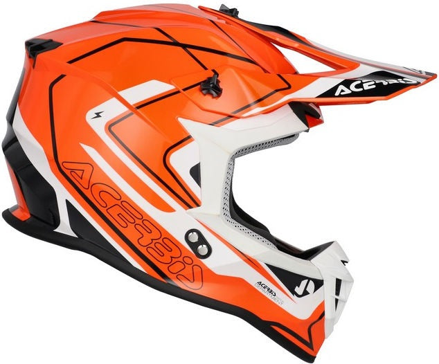 LINEAR 22-06 HELMET, ORANGE/WHITE