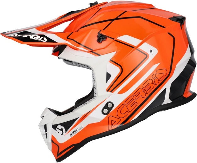LINEAR 22-06 HELMET, ORANGE/WHITE