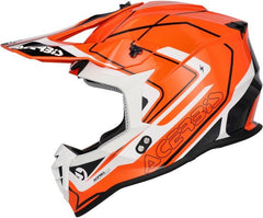 LINEAR 22-06 HELMET, ORANGE/WHITE