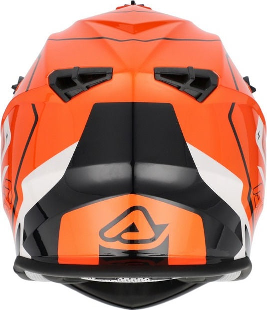 LINEAR 22-06 HELMET, ORANGE/WHITE