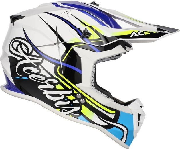 LINEAR 22-06 HELMET, WHITE/BLUE