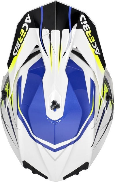 LINEAR 22-06 HELMET, WHITE/BLUE