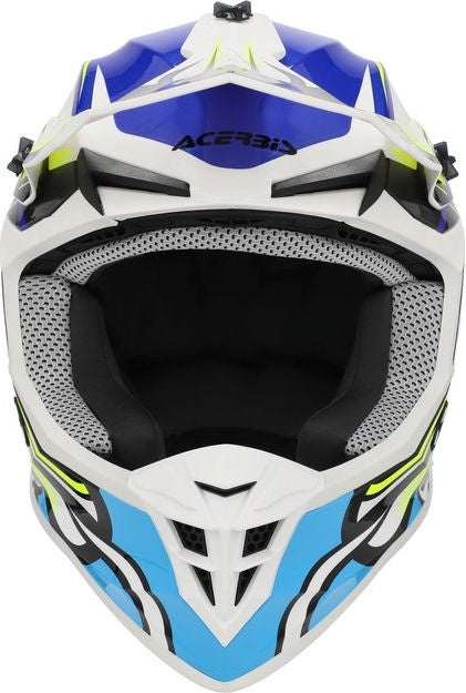 LINEAR 22-06 HELMET, WHITE/BLUE