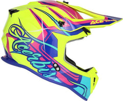 LINEAR 22-06 HELMET, YELLOW/PURPLE