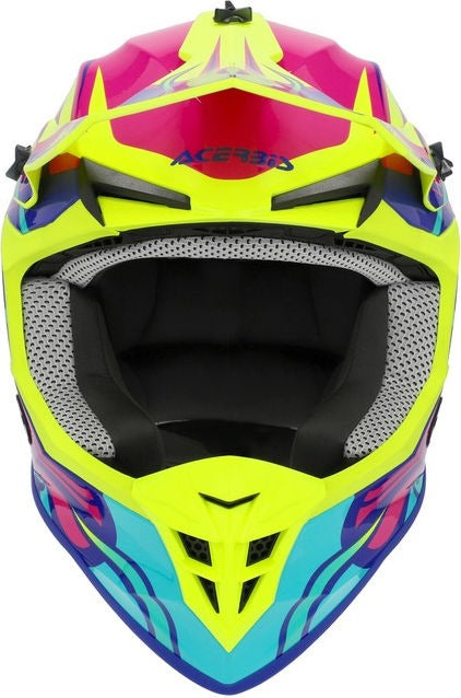 LINEAR 22-06 HELMET, YELLOW/PURPLE