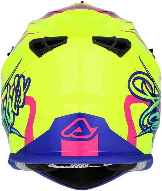 LINEAR 22-06 HELMET, YELLOW/PURPLE