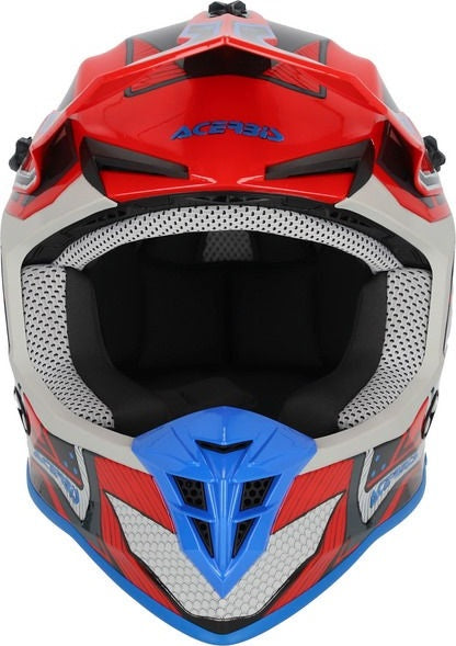 LINEAR 22-06 HELMET, RED/BLUE