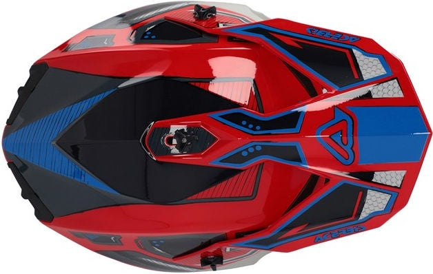LINEAR 22-06 HELMET, RED/BLUE