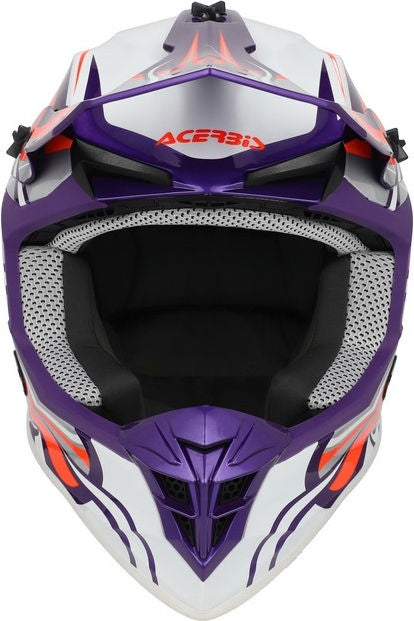 LINEAR 22-06 HELMET, PURPLE/WHITE, Size XS
