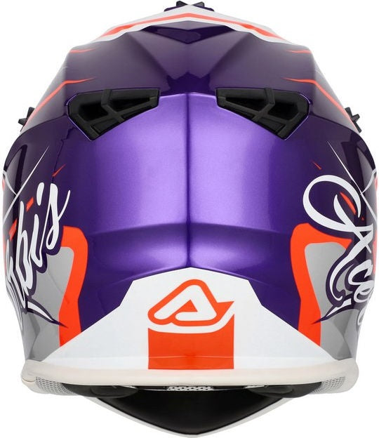 LINEAR 22-06 HELMET, PURPLE/WHITE, Size XS