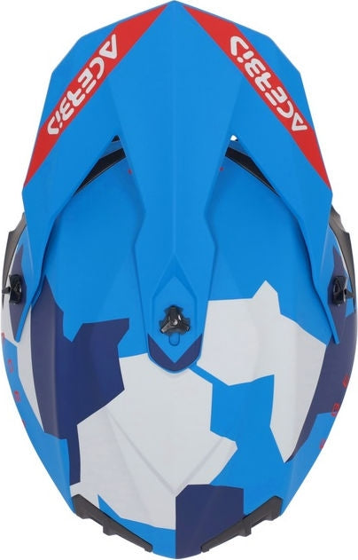 LINEAR 22-06 HELMET, BLUE/RED2