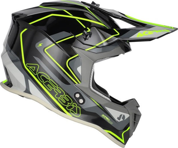 LINEAR 22-06 HELMET, BLACK/FLUO YELLOW