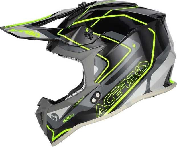 LINEAR 22-06 HELMET, BLACK/FLUO YELLOW