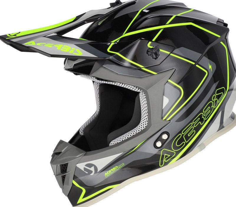 LINEAR 22-06 HELMET, BLACK/FLUO YELLOW