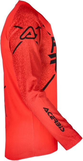 JERSEY MX J-KID FIVE, RED/BLACK