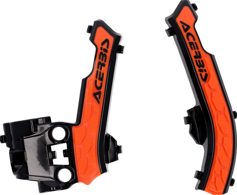 X-GRIP FRAME PROTECTOR, BLACK/ORANGE