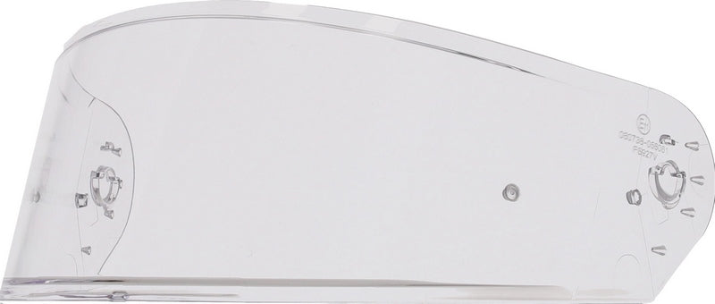 TRANSP.VISOR+PINS TDC, CLEAR