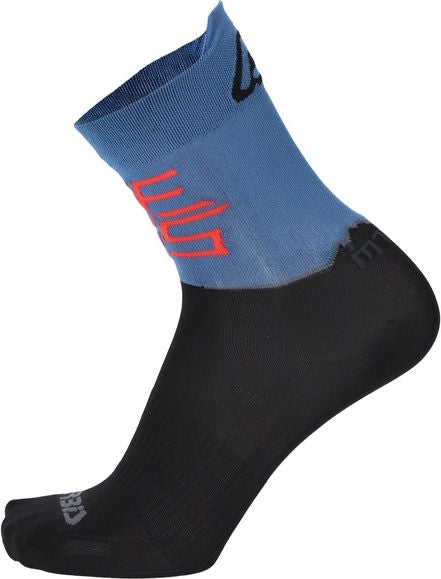 SOCKS MTB LIGHT, BLUE/BLACK