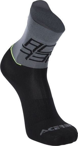 SOCKS MTB LIGHT, GREY/YELLOW