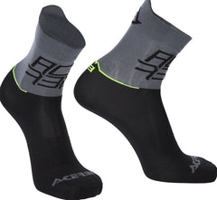 SOCKS MTB LIGHT, GREY/YELLOW