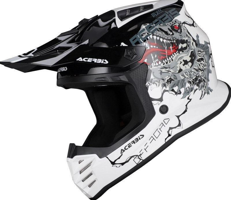 PROFILE JUNIOR HELMET, WHITE/BLACK