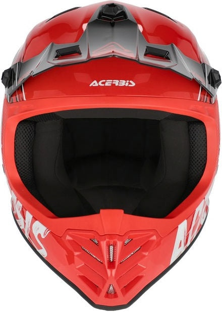 PROFILE JUNIOR HELMET, RED/BLACK