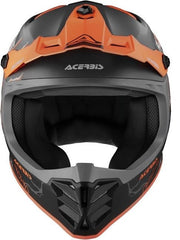 PROFILE JUNIOR HELMET, BLACK/FLUORESCENT ORANGE, Size S.52