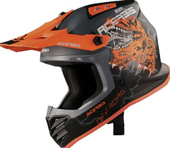 PROFILE JUNIOR HELMET, BLACK/FLUORESCENT ORANGE, Size T56
