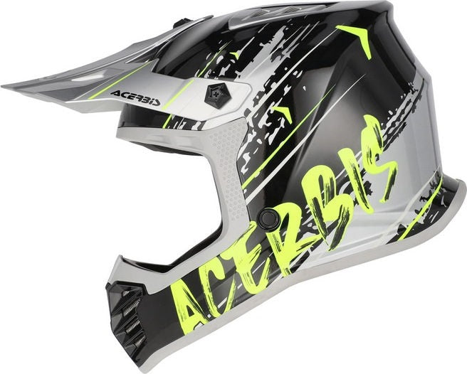PROFILE JUNIOR HELMET, BLACK/FLUO YELLOW