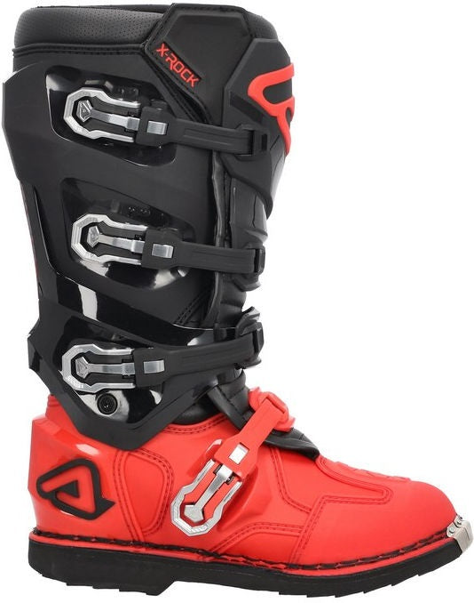 X-ROCK MM TWO BOOTS, RED/BLACK