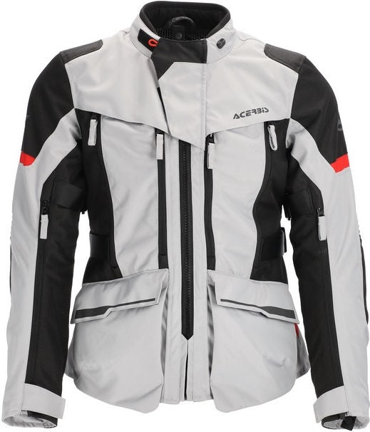 CE X-ROVER JACKET LADY, GREY/RED