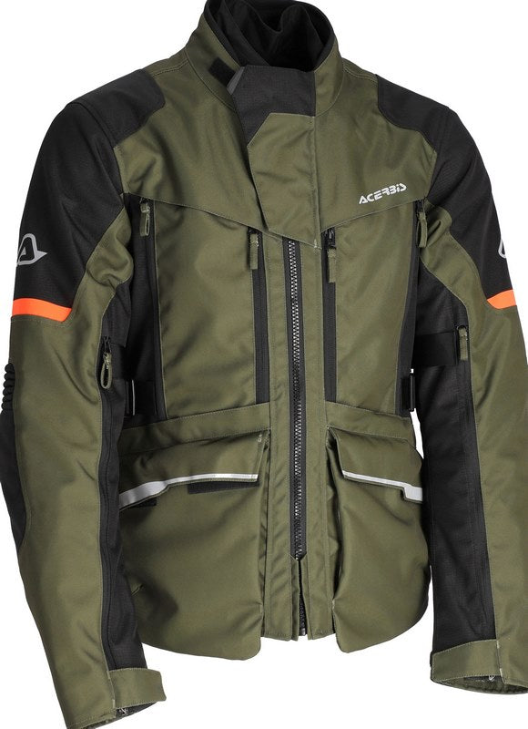 CE X-ROVER JACKET, GREEN/ORANGE