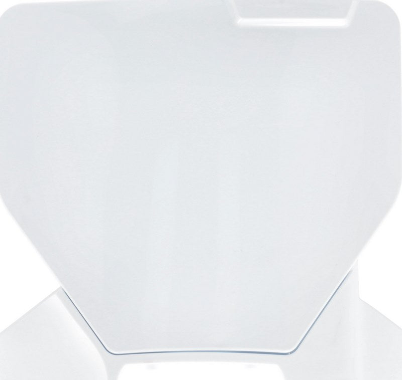 FRONT NUMBER PLATE, WHITE 2