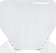 FRONT NUMBER PLATE, WHITE 2