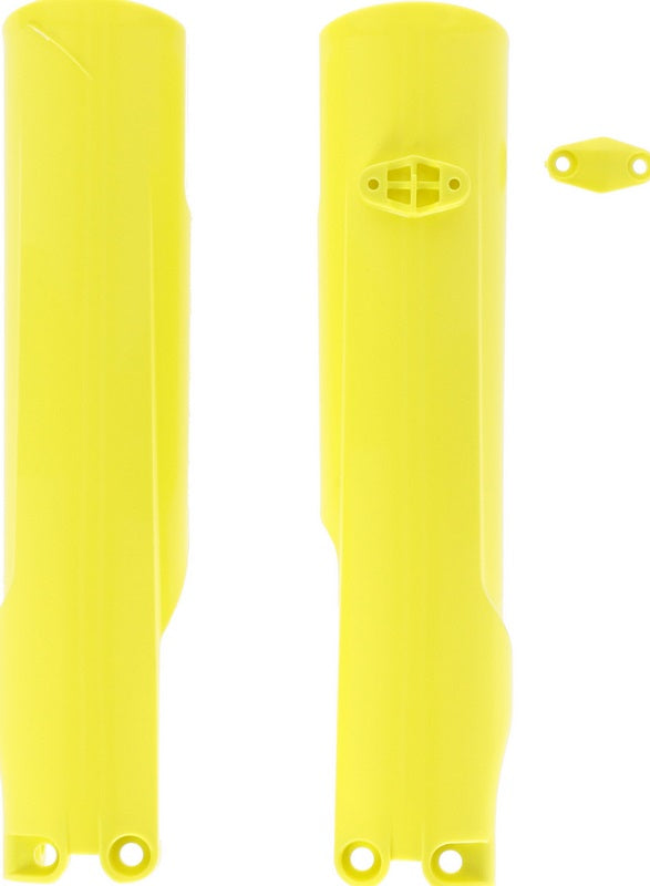 LOWER FORK COVER, YELLOW 3