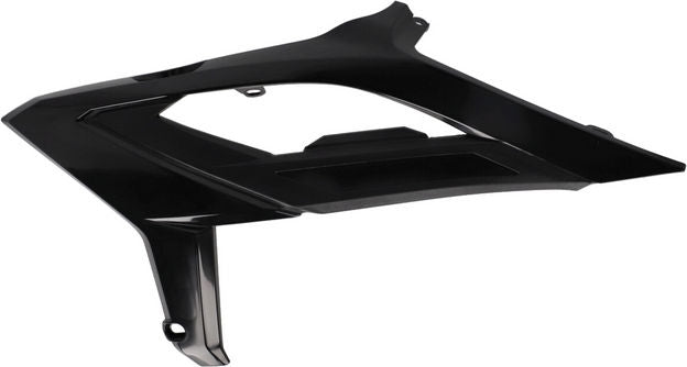 RADIATOR SCOOPS, BLACK