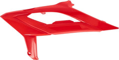 RADIATOR SCOOPS, RED