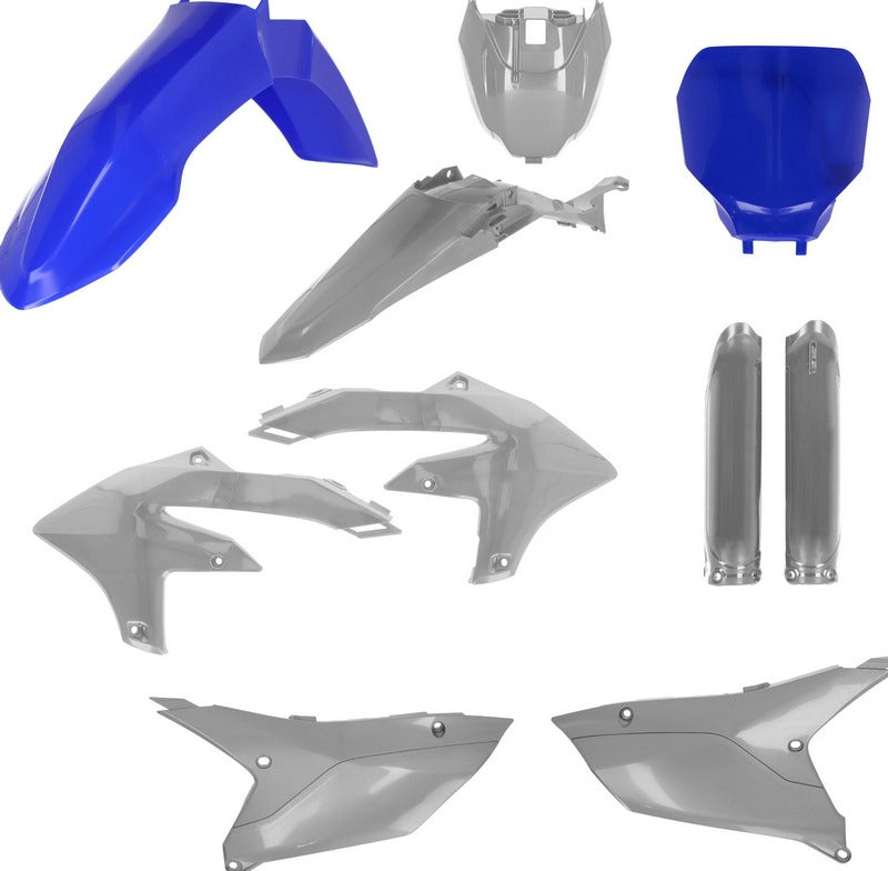 FULL PLASTIC KIT, BLUE/GREY