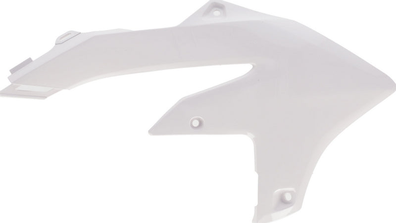 RADIATOR SCOOPS, WHITE