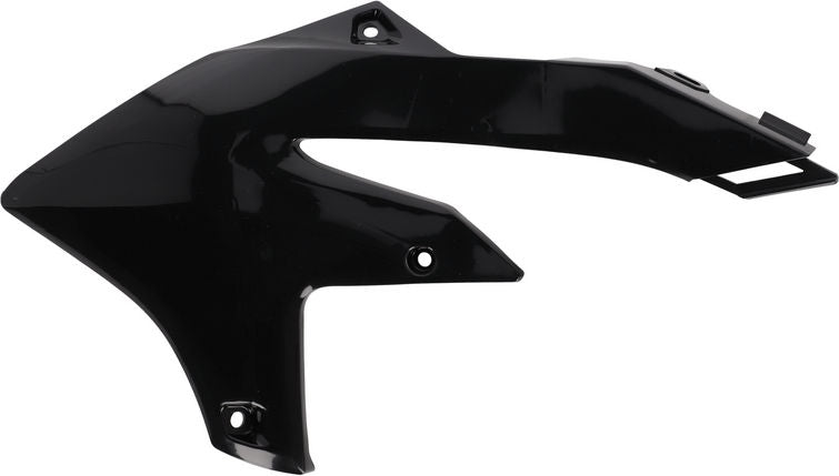 RADIATOR SCOOPS, BLACK