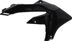 RADIATOR SCOOPS, BLACK