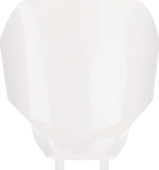 FRONT NUMBER PLATE, WHITE