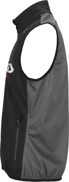 VEST SOFTSHELL MX LINEAR, GREY/BLACK