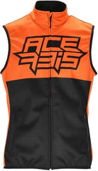 VEST SOFTSHELL MX LINEAR, BLACK/ORANGE