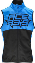 VEST SOFTSHELL MX LINEAR, BLACK/BLUE