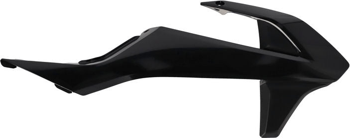 RADIATOR SCOOPS, BLACK