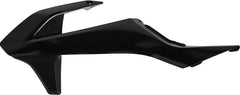RADIATOR SCOOPS, BLACK